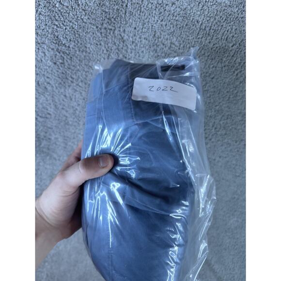 Brooks Brothers 346 Pants Mens 30x30 Blue Chino Casual Flat Front Straight Fit - Picture 16 of 16